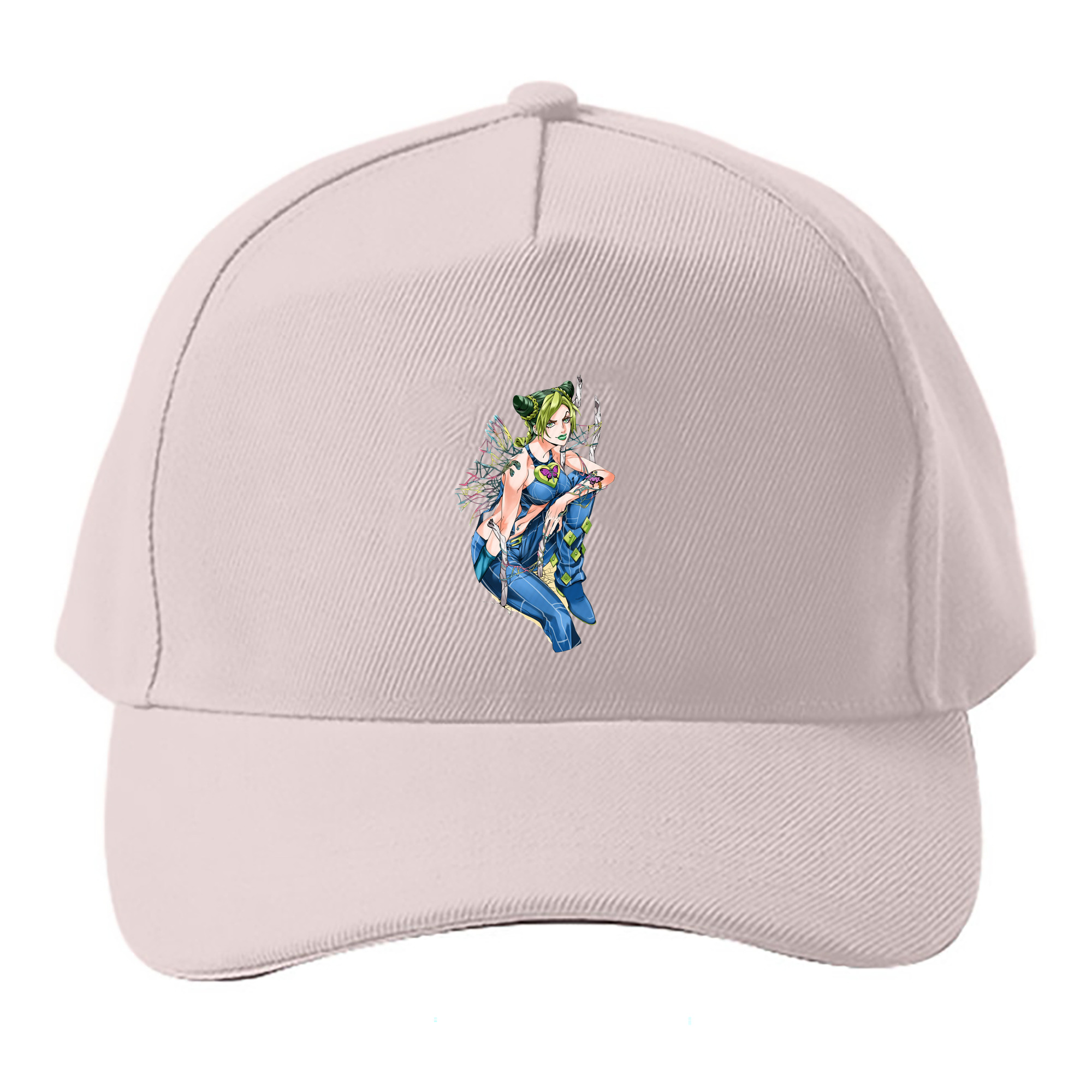 （画像用） "ジョジョの奇妙な冒険 くうじょう ジョリーン JoJo's Bizarre Adventure Jolyne Cujoh " ベースボールキャップ 綿100％ 男女兼用 帽子 スポーツ